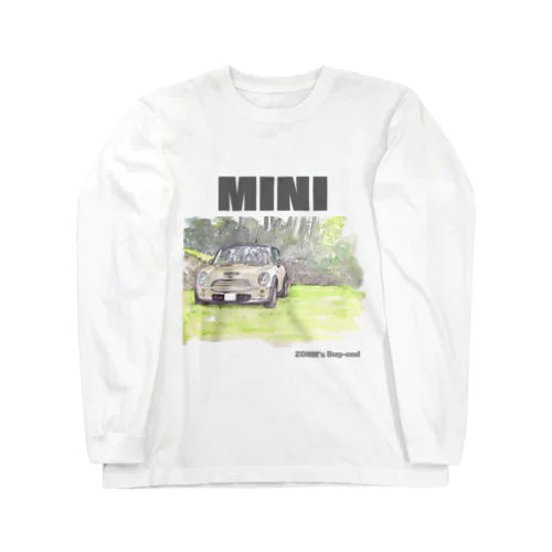 MINI 水彩スケッチ　01 ロングスリーブTシャツ