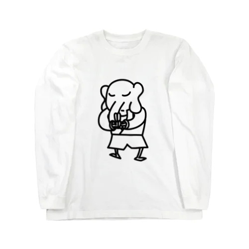 ばんぞうくん全身 Long Sleeve T-Shirt