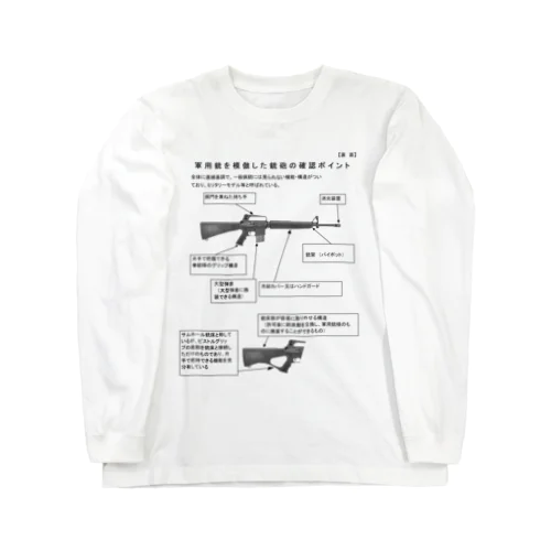 確認ロンＴ（シンプル） Long Sleeve T-Shirt