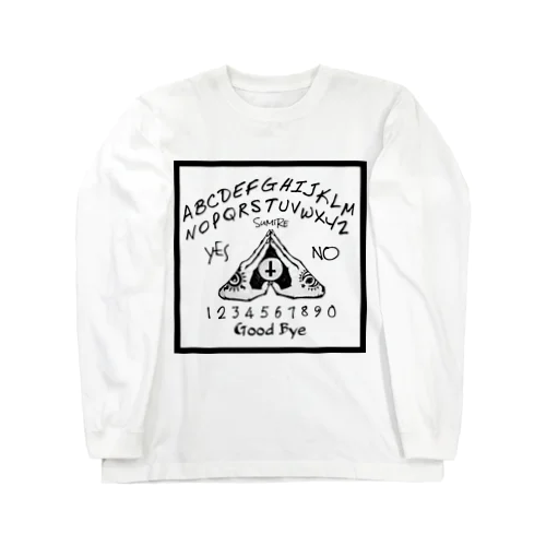 ウィジャボード　Ouija　白 Long Sleeve T-Shirt