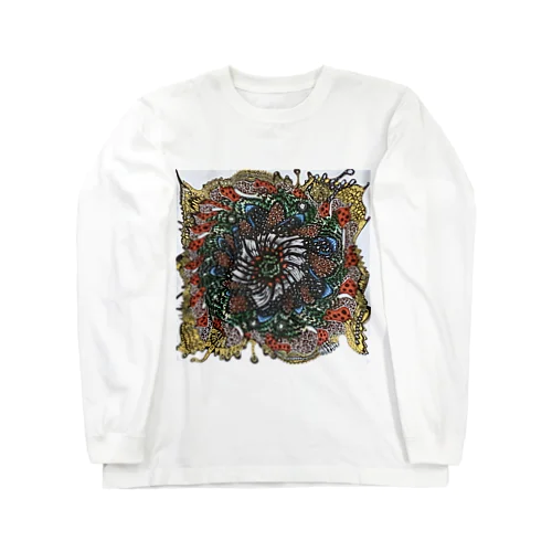 蛾裂 Long Sleeve T-Shirt