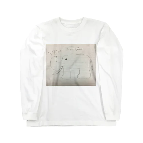 シュールなマンモス Long Sleeve T-Shirt