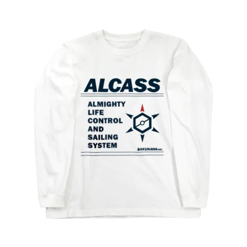 「ALCASS」グッズ ロングスリーブTシャツ