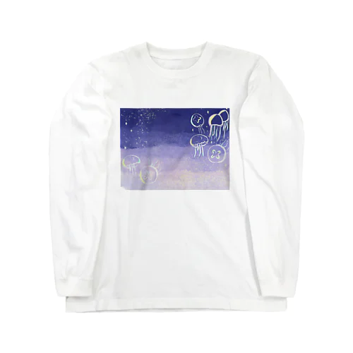 ふわふわクラゲ Long Sleeve T-Shirt