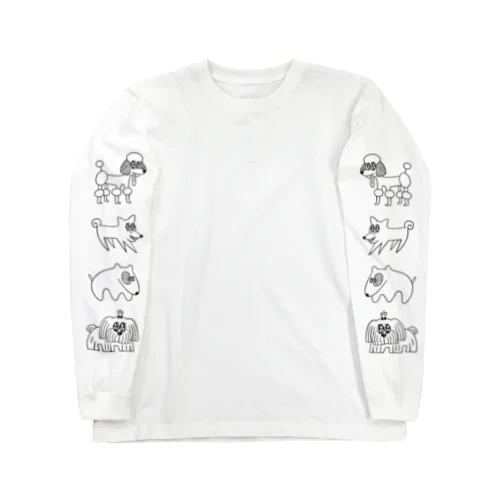 そこら辺の犬シリーズ_集合 Long Sleeve T-Shirt