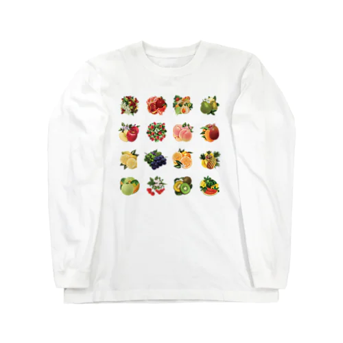 【forseasons】フルーツ盛り合わせ Long Sleeve T-Shirt