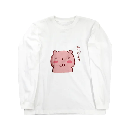 ピンククマ Long Sleeve T-Shirt