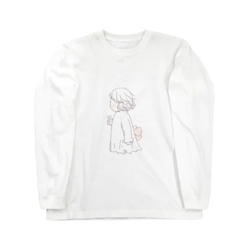 かわいいほっぺ Long Sleeve T-Shirt