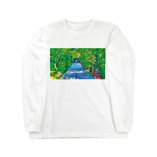 愛知県豊田市 香嵐渓 Long Sleeve T-Shirt