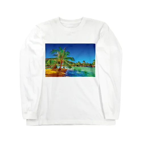 夏のリゾート Long Sleeve T-Shirt