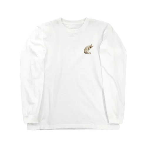 しろねこ Long Sleeve T-Shirt