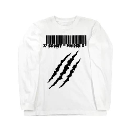 バックプリントあり　傷跡 Long Sleeve T-Shirt