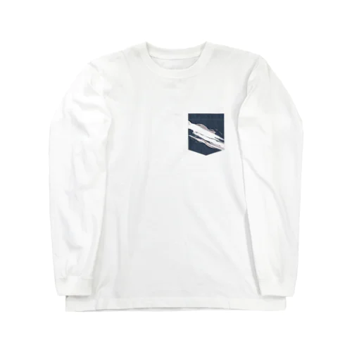 プリントポケット−1 Long Sleeve T-Shirt