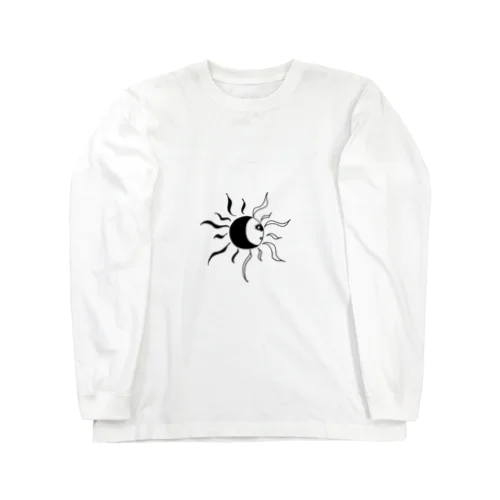 太陽と月 Long Sleeve T-Shirt