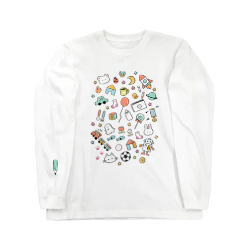 らくがきちょう・みぎききのこ Long Sleeve T-Shirt