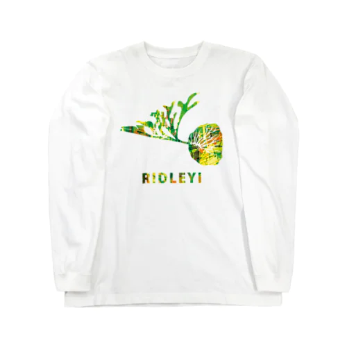 ビカクシダ　リドレイデザイン　ポップカラー Long Sleeve T-Shirt