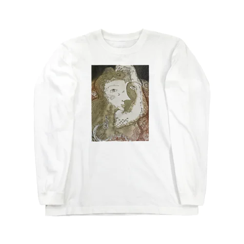 ある夜のこと、月に踊る[グリーン] Long Sleeve T-Shirt