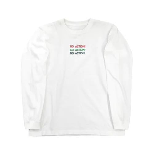 学生応援団 「GO, ACTION!」 ロングスリーブTシャツ  Long Sleeve T-Shirt