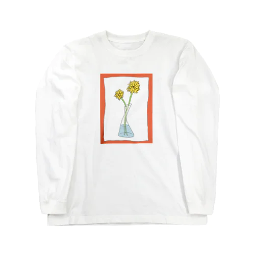 花瓶の花 Long Sleeve T-Shirt