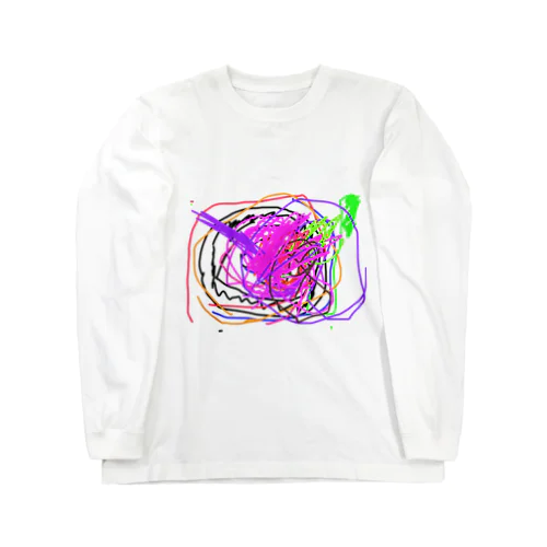 りちゃ画伯のお絵描き01 Long Sleeve T-Shirt