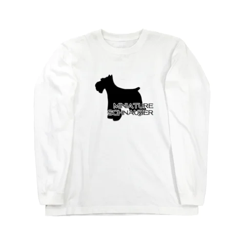 ミニチュアシュナウザー Long Sleeve T-Shirt