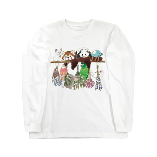 ドライフラワー Long Sleeve T-Shirt