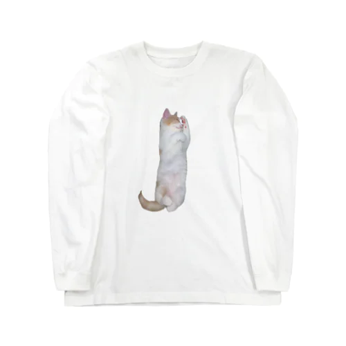 おなかぴんくでかわいいるいくん Long Sleeve T-Shirt