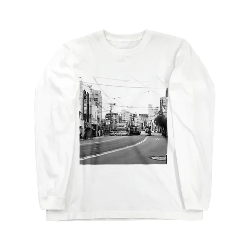 CITYプリントTシャツ ロングスリーブTシャツ