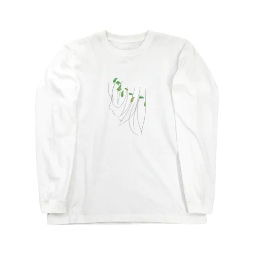 葉っぱの王冠 Long Sleeve T-Shirt