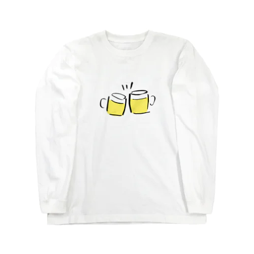 ビールでかんぱい！ Long Sleeve T-Shirt