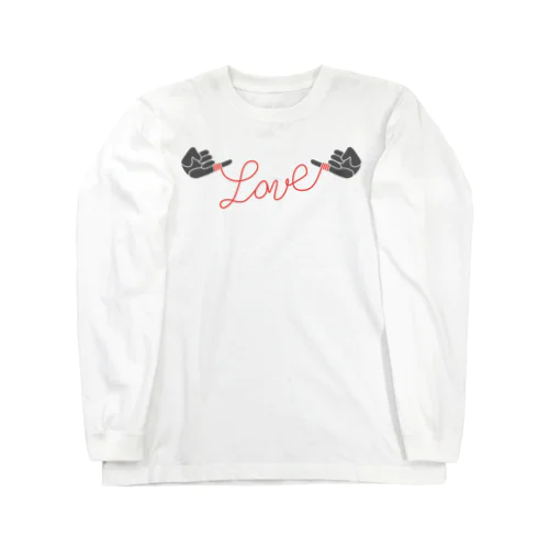 運命の赤い糸 Long Sleeve T-Shirt