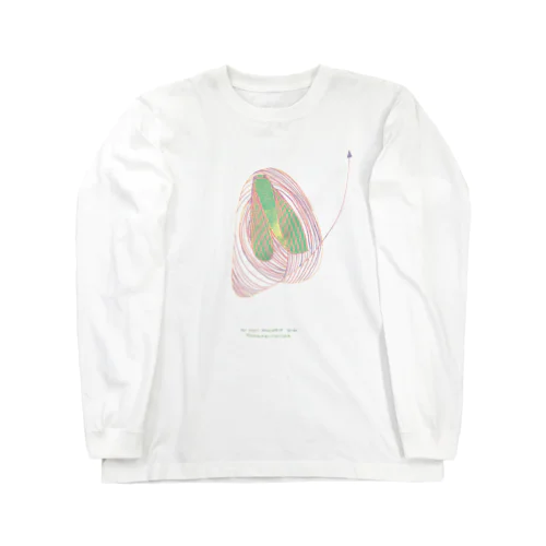 宇宙の虫（みどり） Long Sleeve T-Shirt