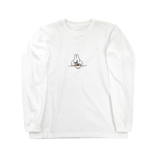 ラーメンウサちゃん Long Sleeve T-Shirt