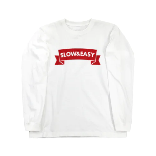 SLOW&EASY ロングスリーブTシャツ