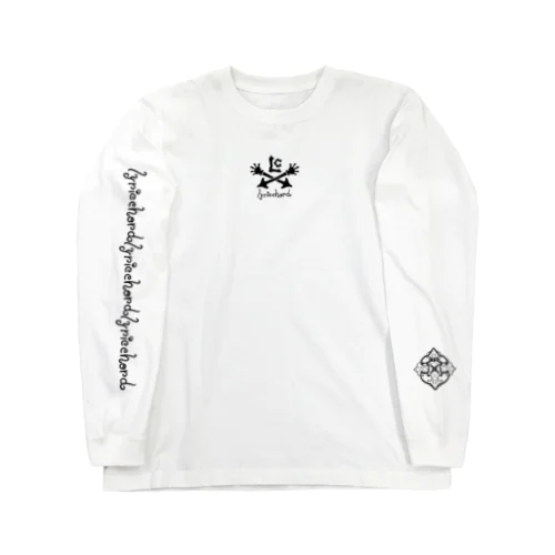 LC／BLACK DRAWING／袖柄あり Long Sleeve T-Shirt