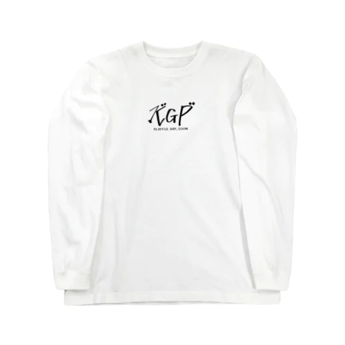 KGP_Kick_ブラック Long Sleeve T-Shirt