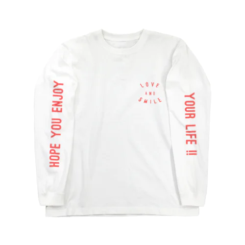 これからの人生も楽しまなきゃね！ Long Sleeve T-Shirt