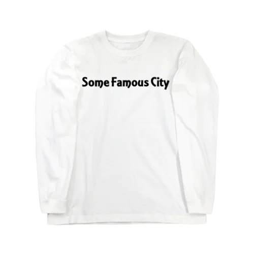 Some Famous City 롱 슬리브 티셔츠