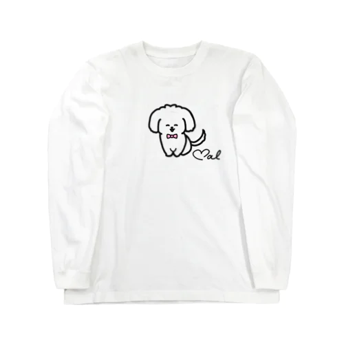 にっこりマルチーズ Long Sleeve T-Shirt