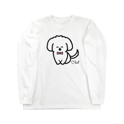 にっこりマルチーズ Long Sleeve T-Shirt