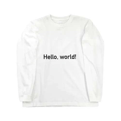 Hello, world! ロングスリーブTシャツ