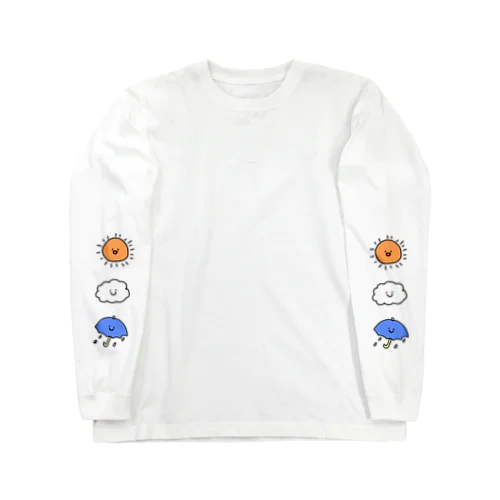 はれのちくもりのちあめ Long Sleeve T-Shirt