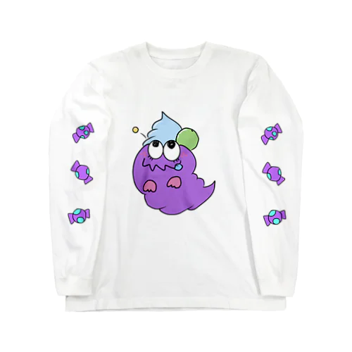 むらさきおばけTシャツ Long Sleeve T-Shirt