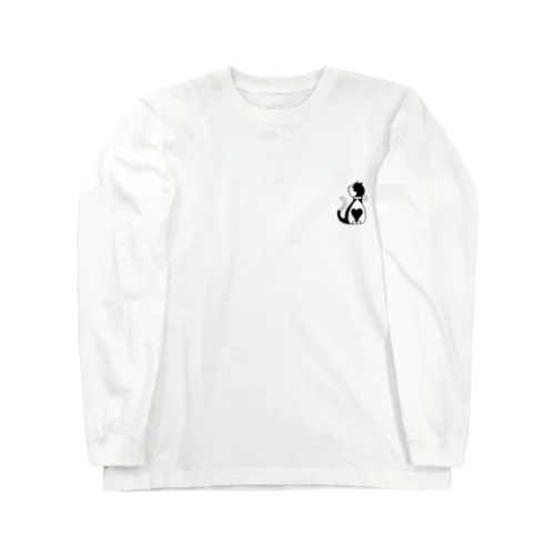 bungoハートねこ Long Sleeve T-Shirt