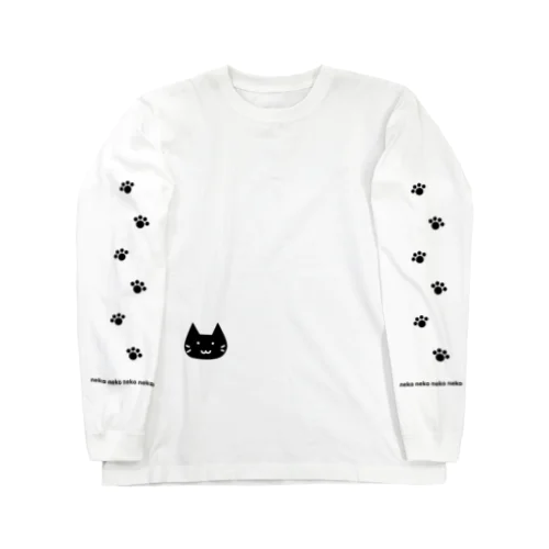 くろにゃんこロンT2 Long Sleeve T-Shirt