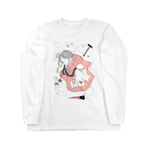 おねんねうさちゃん Long Sleeve T-Shirt