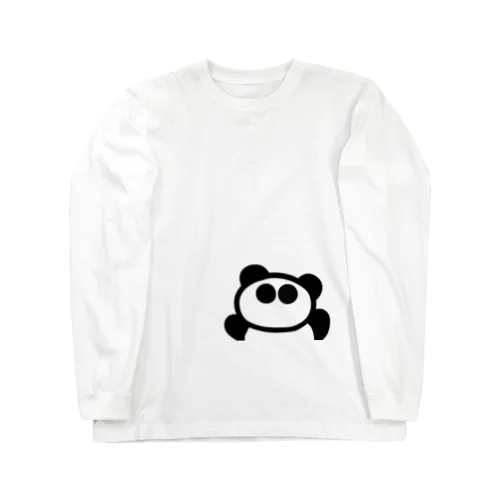 「ぱんださんⅠ」（文字なし） Long Sleeve T-Shirt