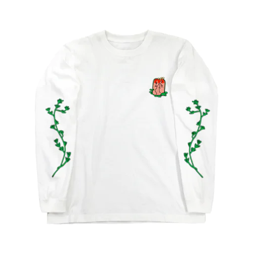 歌川国芳　金魚づくし　玉や玉や　ロゴ版 Long Sleeve T-Shirt