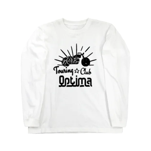 Optima02 ロングスリーブTシャツ