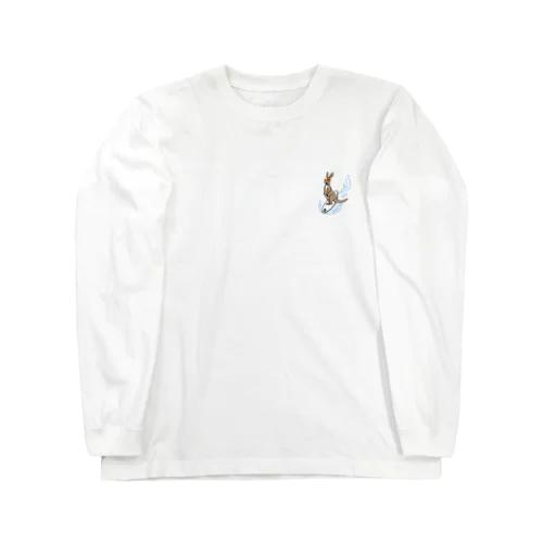 サーフィンカンガルー Long Sleeve T-Shirt